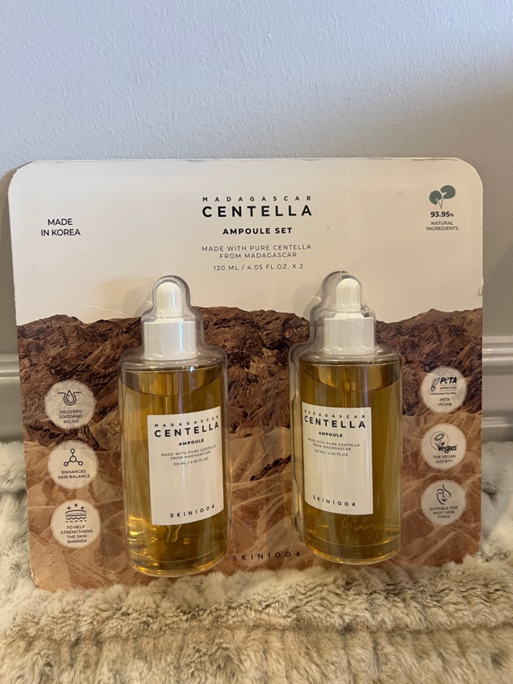 Skin1004 Madagascar Centella Ampoule Set - Clear Amber Serum